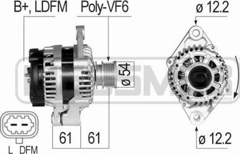 Messmer 210826A - Alternatore autozon.pro