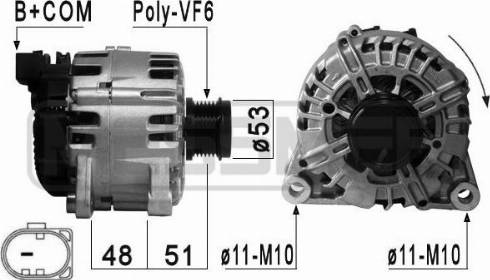 Messmer 210878A - Alternatore autozon.pro