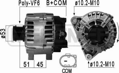 Messmer 210877 - Alternatore autozon.pro