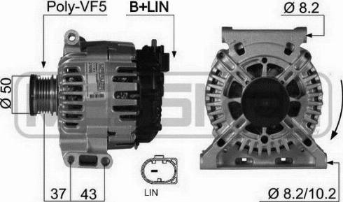 Messmer 210395A - Alternatore autozon.pro