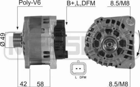 Messmer 210390A - Alternatore autozon.pro