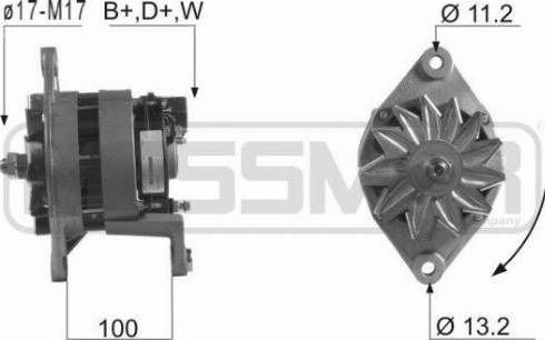 Messmer 210393A - Alternatore autozon.pro