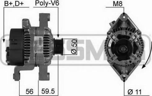 Messmer 210349R - Alternatore autozon.pro