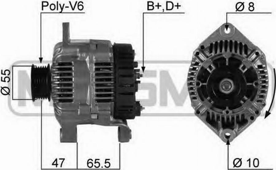 Messmer 210345 - Alternatore autozon.pro