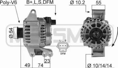 Messmer 210359 - Alternatore autozon.pro