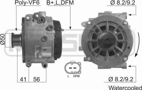 Messmer 210354A - Alternatore autozon.pro