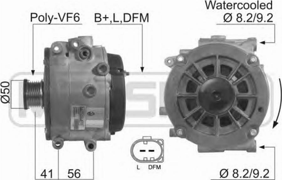 Messmer 210354 - Alternatore autozon.pro