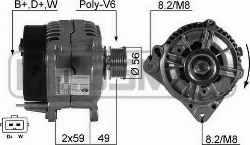 Messmer 210351R - Alternatore autozon.pro