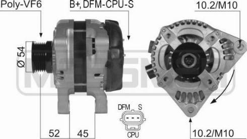 Messmer 210358A - Alternatore autozon.pro