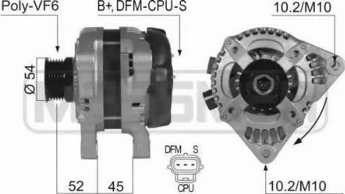 Messmer 210358 - Alternatore autozon.pro