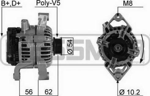 Messmer 210352R - Alternatore autozon.pro