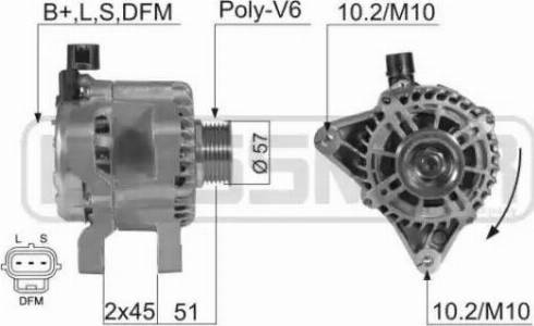 Messmer 210360 - Alternatore autozon.pro