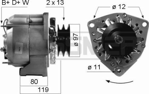 Messmer 210306A - Alternatore autozon.pro