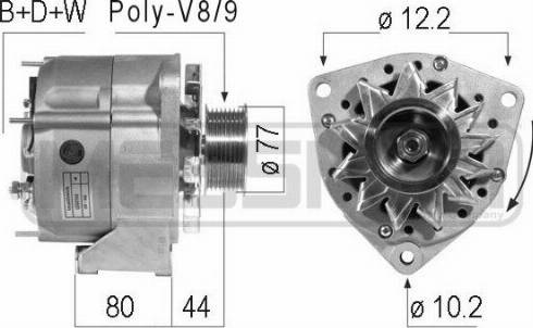 Messmer 210303A - Alternatore autozon.pro