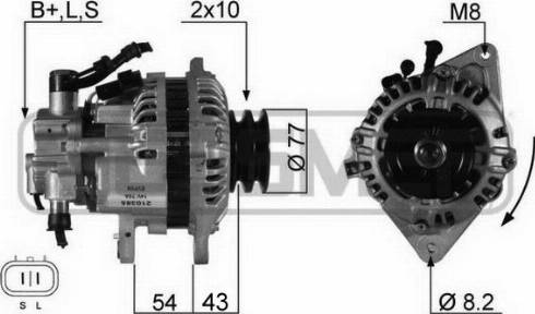 Messmer 210385R - Alternatore autozon.pro