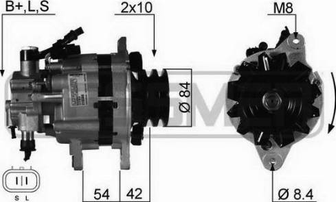 Messmer 210386A - Alternatore autozon.pro