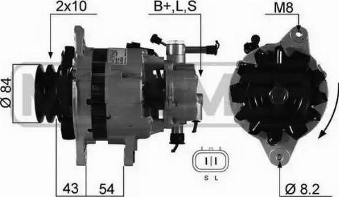 Messmer 210334 - Alternatore autozon.pro