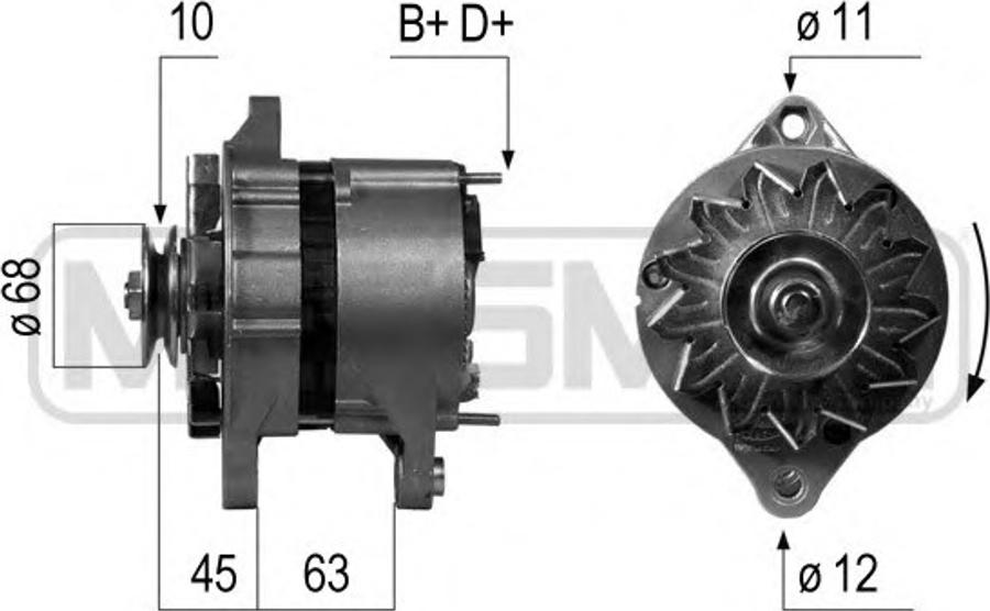 Messmer 210295 - Alternatore autozon.pro