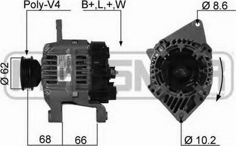 Messmer 210290 - Alternatore autozon.pro