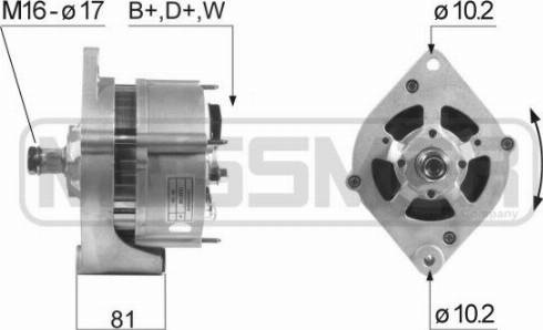 Messmer 210293A - Alternatore autozon.pro