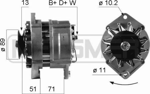 Messmer 210297A - Alternatore autozon.pro