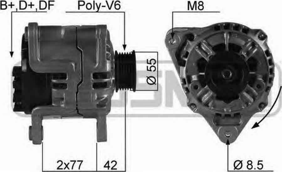 Messmer 210244 - Alternatore autozon.pro