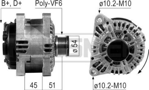 Messmer 210243A - Alternatore autozon.pro