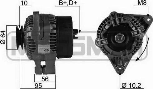 Messmer 210242A - Alternatore autozon.pro