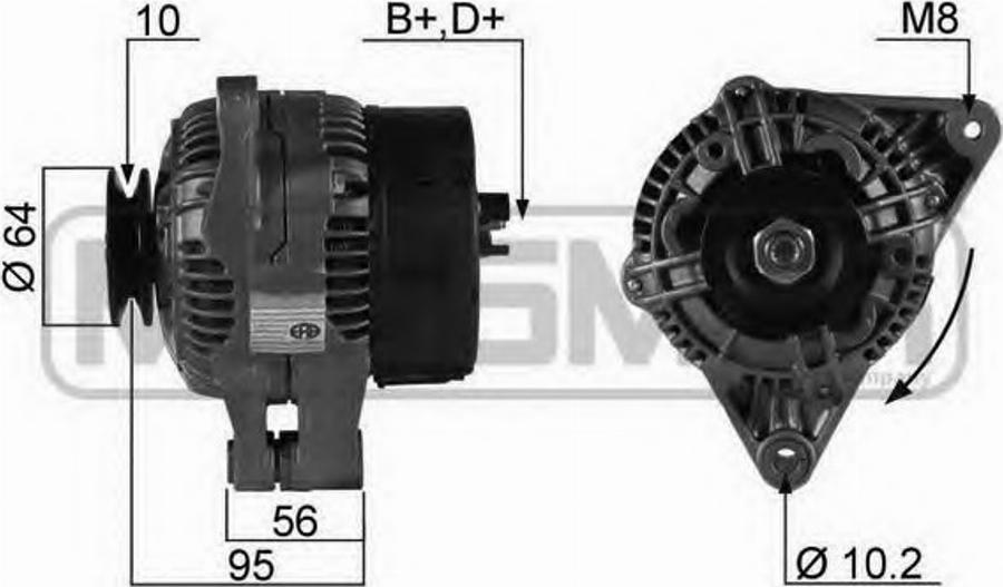 Messmer 210242 - Alternatore autozon.pro