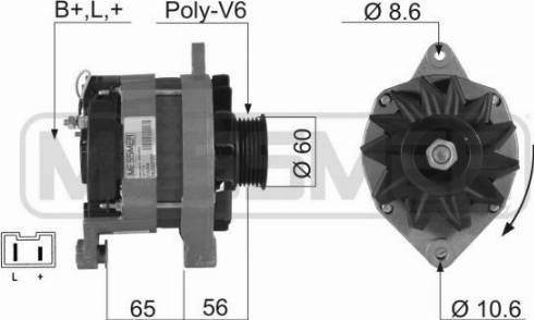 Messmer 210258R - Alternatore autozon.pro