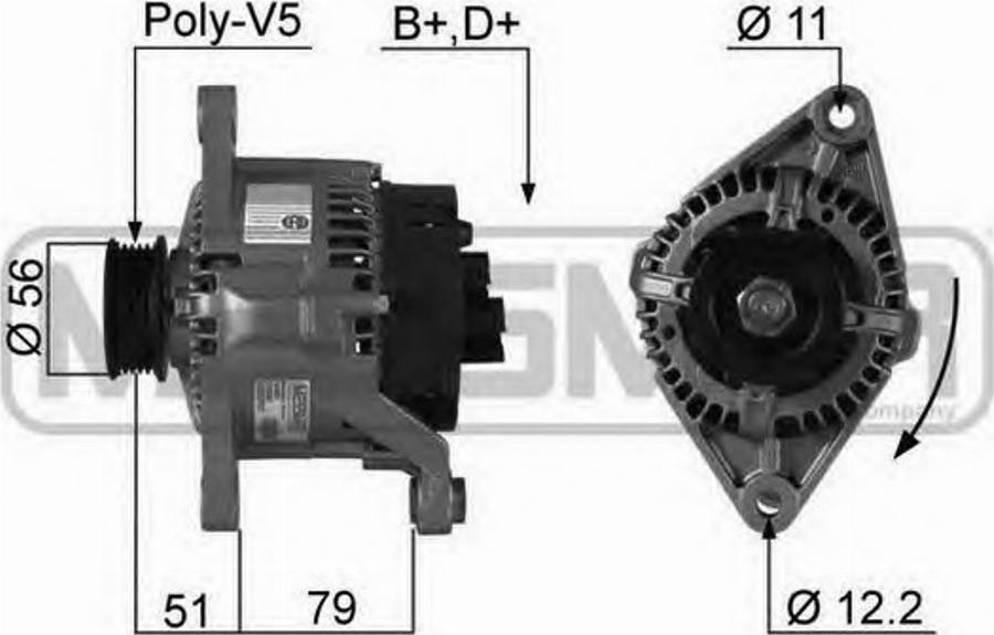 Messmer 210252 - Alternatore autozon.pro