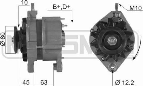 Messmer 210257R - Alternatore autozon.pro