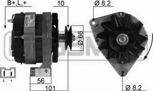 Messmer 210264R - Alternatore autozon.pro