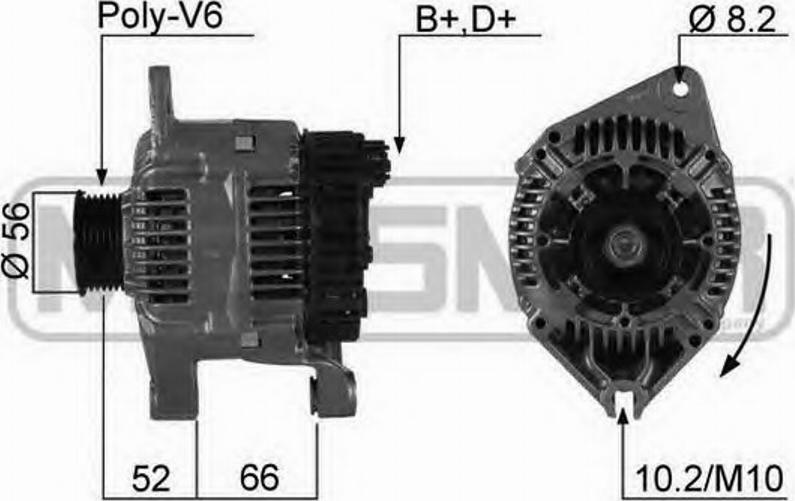 Messmer 210268 - Alternatore autozon.pro