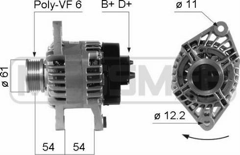 Messmer 210263A - Alternatore autozon.pro