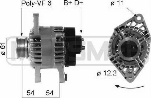 Messmer 210263 - Alternatore autozon.pro