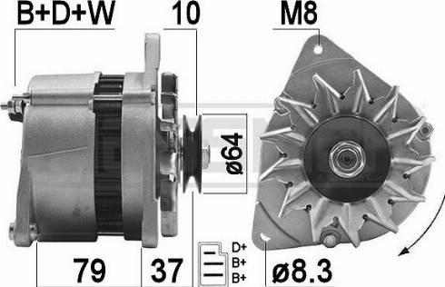 Messmer 210204A - Alternatore autozon.pro