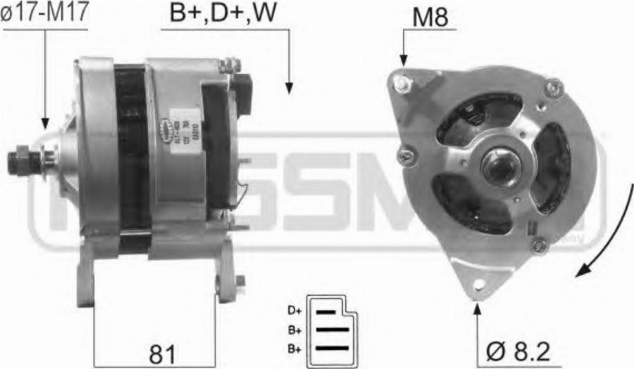 Messmer 210204 - Alternatore autozon.pro