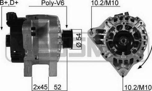 Messmer 210205A - Alternatore autozon.pro