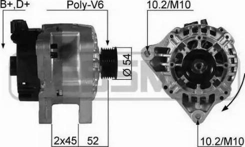 Messmer 210205 - Alternatore autozon.pro