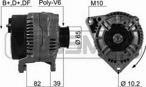 Messmer 210202A - Alternatore autozon.pro