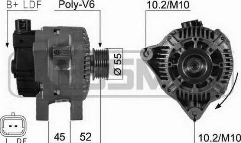 Messmer 210207A - Alternatore autozon.pro