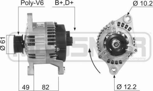 Messmer 210215A - Alternatore autozon.pro