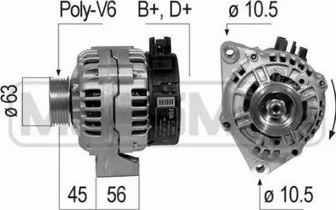 Messmer 210216 - Alternatore autozon.pro