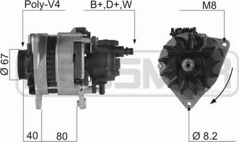 Messmer 210210 - Alternatore autozon.pro