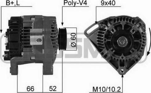 Messmer 210284R - Alternatore autozon.pro