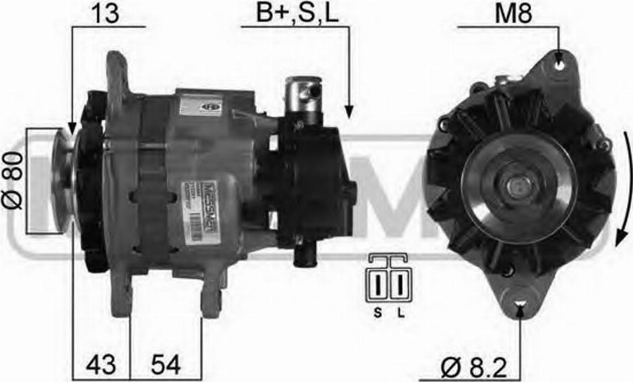 Messmer 210281 - Alternatore autozon.pro