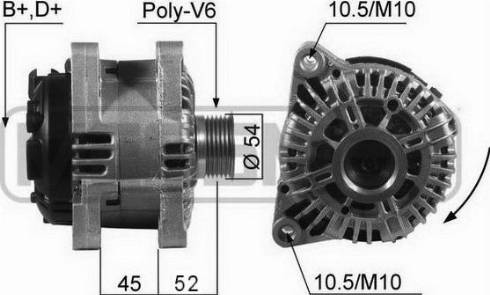 Messmer 210234A - Alternatore autozon.pro