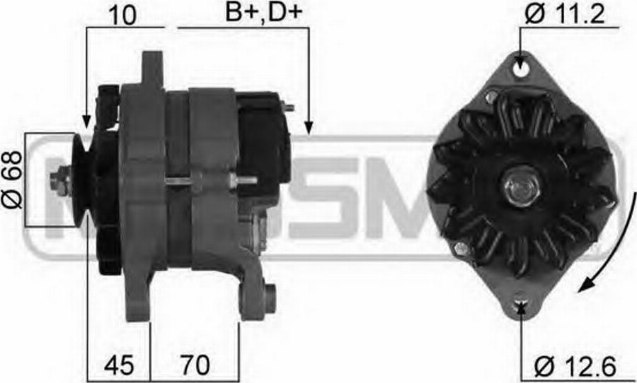 Messmer 210235 - Alternatore autozon.pro