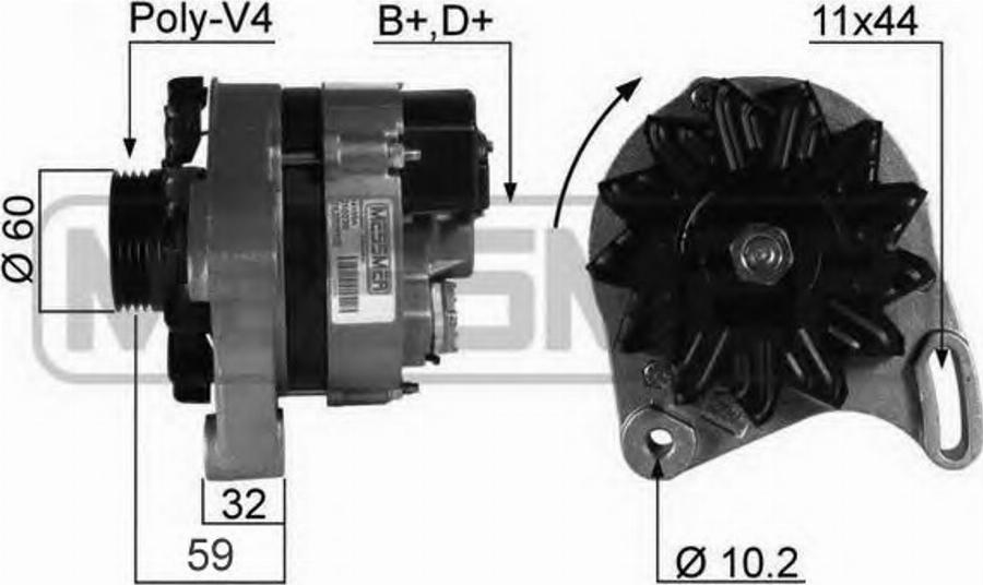 Messmer 210230 - Alternatore autozon.pro